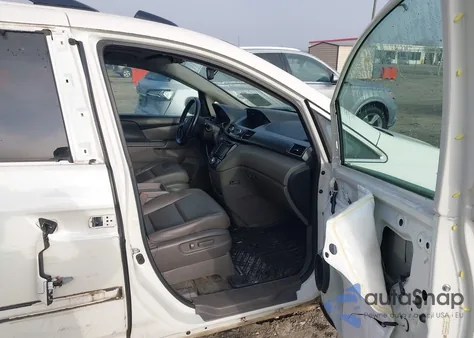 2015 Honda Odyssey Ex-L из США, поврежденный, VIN 5FNRL5H64FB117837